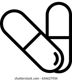 Capsule Vector Icon