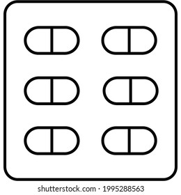 Capsule Vector icon that can easily modify or edit
