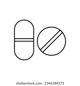 Capsule vector icon which can easily modify or edit

