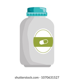 capsules botttle drugs icon