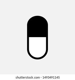 Capsules Icon - Vector, Sign and Symbol for Design, Presentation, Website or Apps Elements.