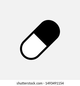 Capsules Icon - Vector, Sign and Symbol for Design, Presentation, Website or Apps Elements.