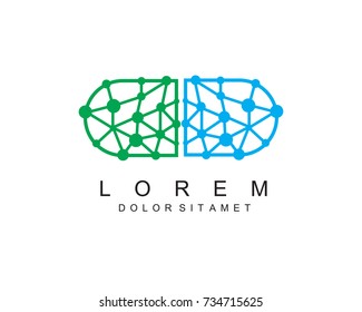 capsules logo vector, drug logo