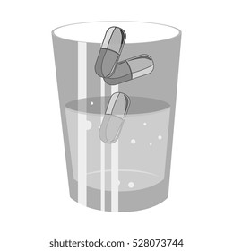 capsules medical care icon