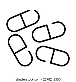 capsules Modern concepts design, vector illustration