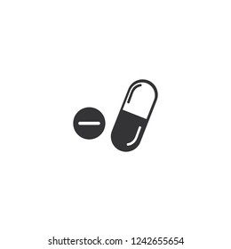 capsules and pills icon