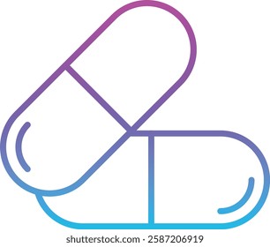 Capsules vector icon. Can be used for printing, mobile and web applications.