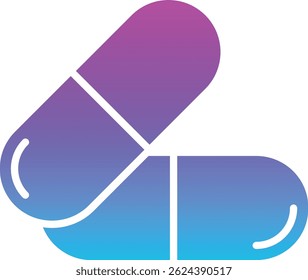 Capsules vector icon. Can be used for printing, mobile and web applications.