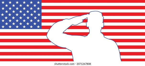 The captain congratulated him on the anniversary of his death. happy veterans day united states flag