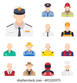 captain flat icon. You can be used for captain several purposes like: websites, UI, UX, print templates, promotional materials, info-graphics, web and mobile phone apps