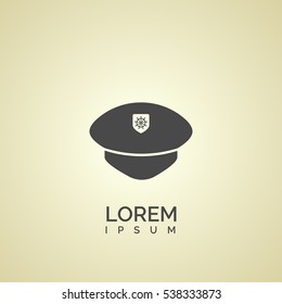 captain hat icon design