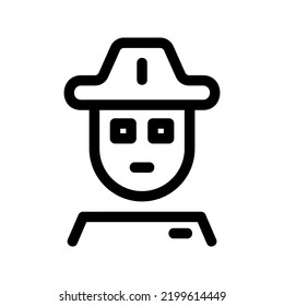 captain icon or logo isolated sign symbol vector illustration - high quality black style vector icons
