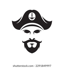 Captain logo images illustration design