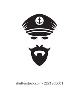 Captain logo images illustration design
