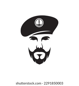 Captain logo images illustration design