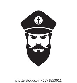 Captain logo images illustration design