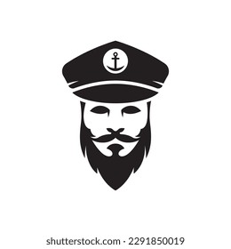 Captain logo images illustration design