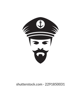 Captain logo images illustration design