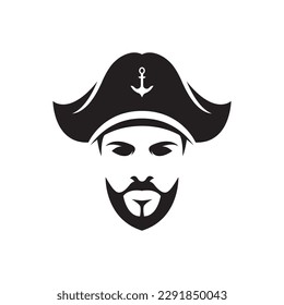 Captain logo images illustration design