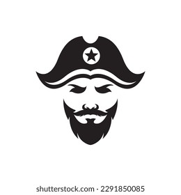 Captain logo images illustration design