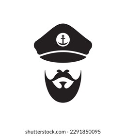 Captain logo images illustration design