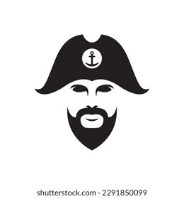 Captain logo images illustration design