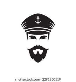 Captain logo images illustration design