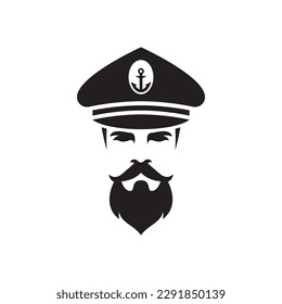 Captain logo images illustration design