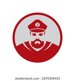 Captain logo images illustration design