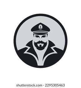 Captain logo images illustration design