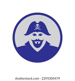 Captain logo images illustration design