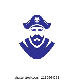 Captain logo images illustration design