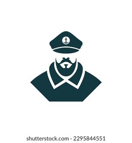 Captain logo images illustration design