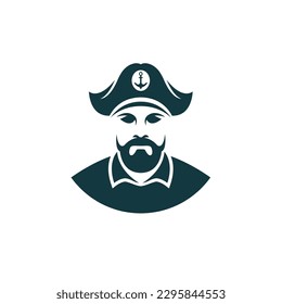 Captain logo images illustration design