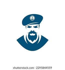 Captain logo images illustration design