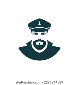 Captain logo images illustration design