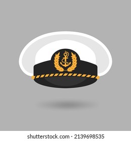 Captain Skipper Yacht Hat icon