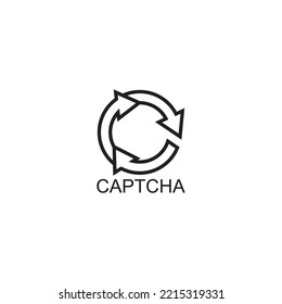 captcha icon , security icon vector