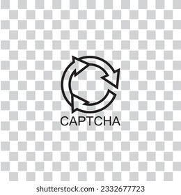 captcha icon , security icon vector