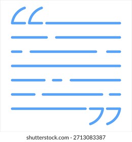 Ilustração do vetor de ícone azul da legenda