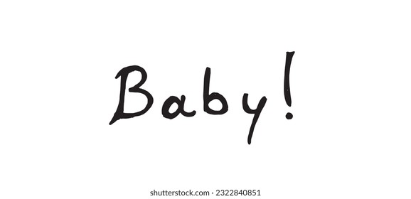 Caption illustration image. 
Hand drawn image artwork of caption. 
Simple cute original logo.
Hand drawn vector illustration for posters, cards, t-shirts.