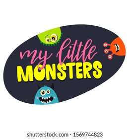 caption my little monsters and images of cute monsters