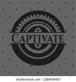 Captivate black emblem