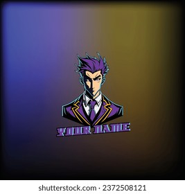 Captivate your audience with an anime-inspired blogger logo