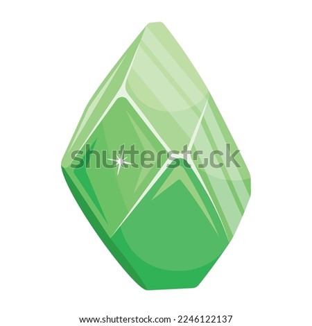 Captivating 2d design of aventurine gem
