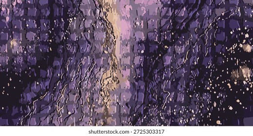 A captivating abstract background featuring a rich blend of purple and gold textures, enhanced by a shimmering, light-infused effect that creates a sense of depth and movement.