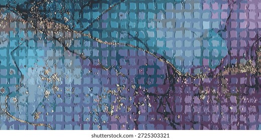 Un cautivador fondo abstracto con una rica textura con una mezcla de colores azul y púrpura, creando un visual dinámico y artístico.