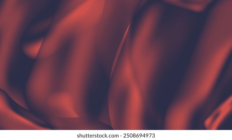  A captivating abstract background featuring smooth, flowing red gradients. The soft transitions and rich tones create a visually dynamic mesh effect, perfect for use in various creative projects.