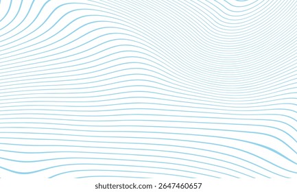 The captivating Abstract Blue Lines Pattern
