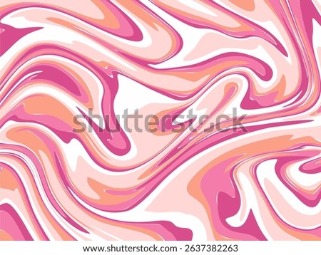 A captivating abstract design dominated by various shades of pink. From soft blushes to vibrant magentas, the pink hues swirl and blend